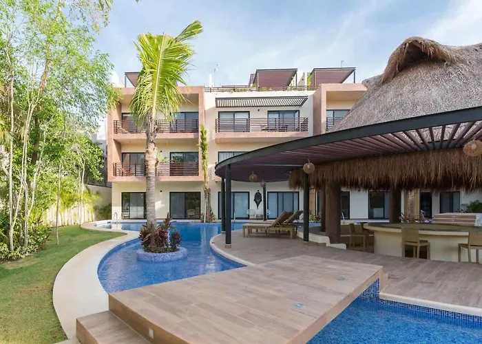Apartamento Penthouse 3br Only 1 Mile From Tulum